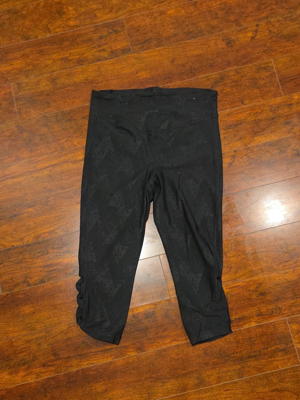 GAP Black Cropped High-Rise Active Leggings